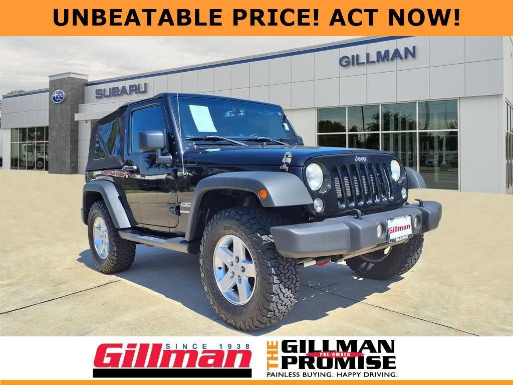 2015 Jeep Wrangler Sport — SUV — 103,200 mi — Houston, TX
