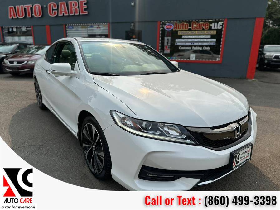 2016 Honda Accord EX-L V6 — Coupe — 56,158 mi — Vernon, CT
