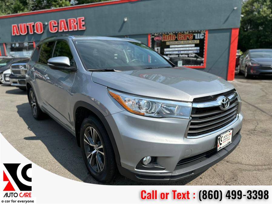 2016 Toyota Highlander XLE — SUV — 147,195 mi — Vernon, CT