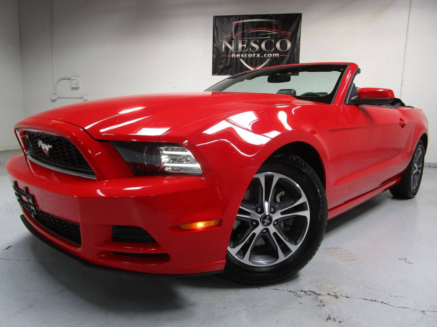 2014 Ford Mustang V6 Premium — Convertible — 85,182 mi — Arlington, TX