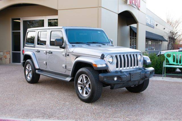 2020 Jeep Wrangler Sahara — SUV — 75,889 mi — Arlington, TX