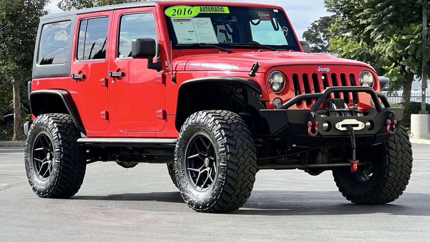 2016 Jeep Wrangler Rubicon Hard Rock — SUV — 93,762 mi — Ontario, CA