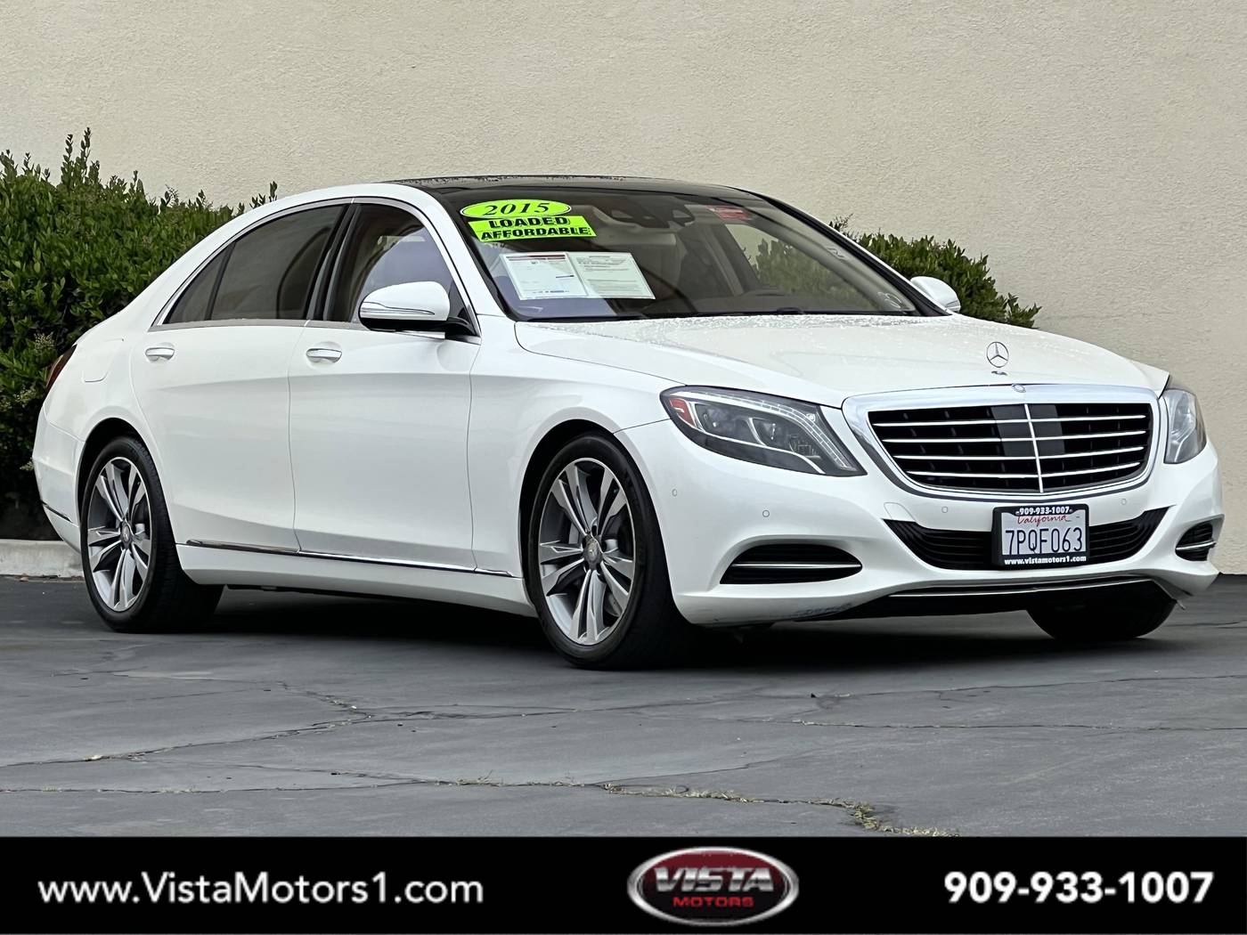 2015 Mercedes-Benz S-Class S 550 — Sedan — 80,887 mi — Ontario, CA
