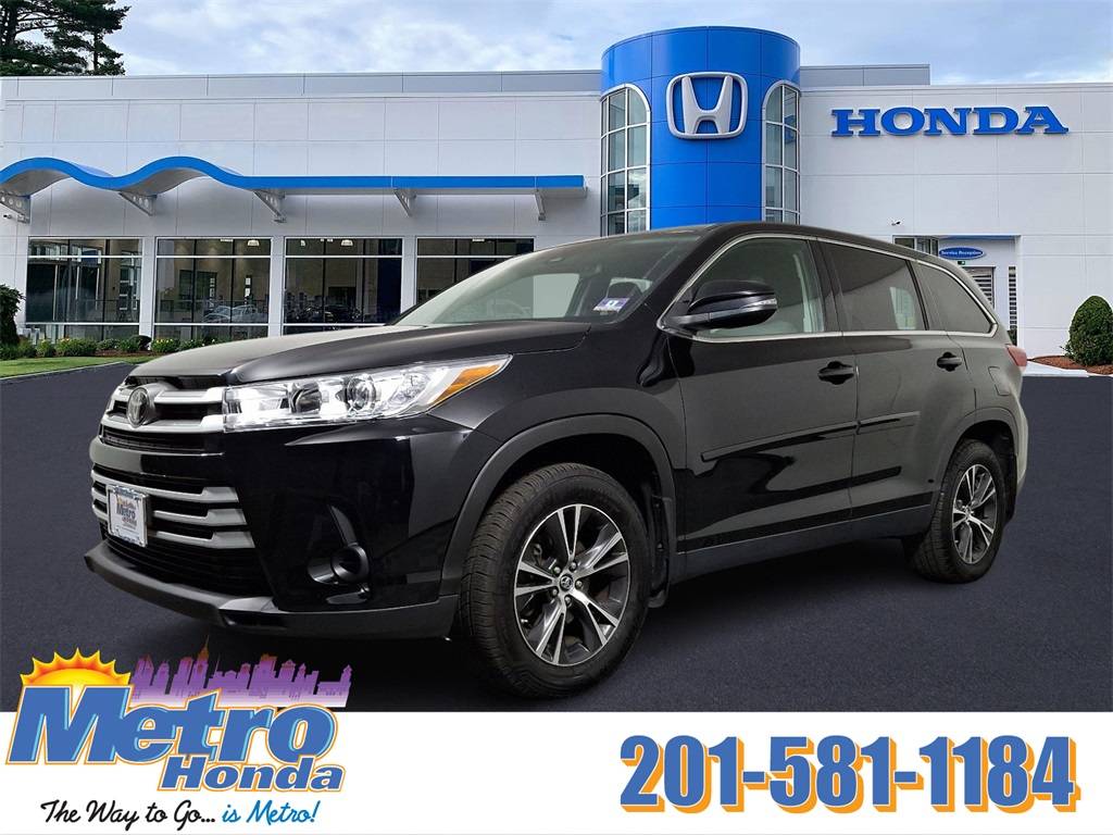 2019 Toyota Highlander LE V6 — SUV — 78,739 mi — Jersey City, NJ