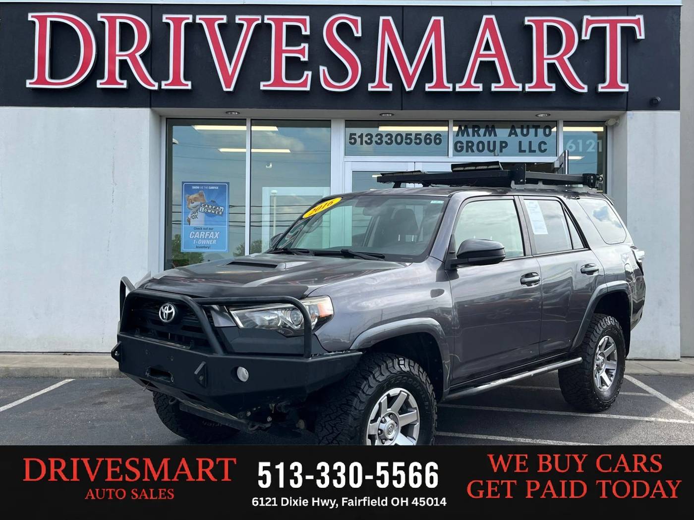 2016 Toyota 4Runner SR5 — SUV — 160,732 mi — Fairfield, OH