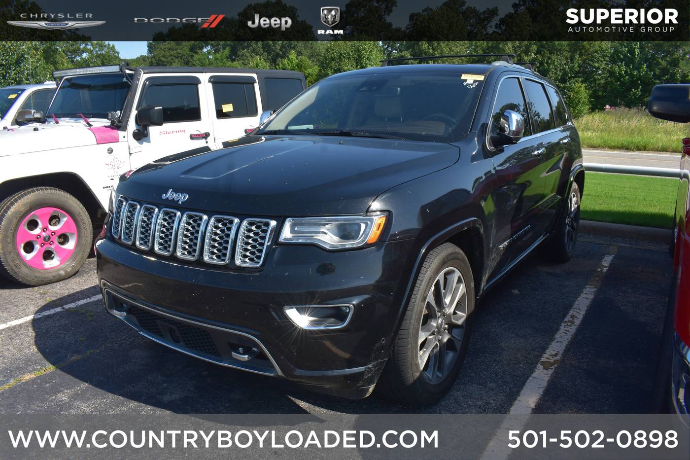 2018 Jeep Grand Cherokee Overland — SUV — 77,072 mi — Conway, AR