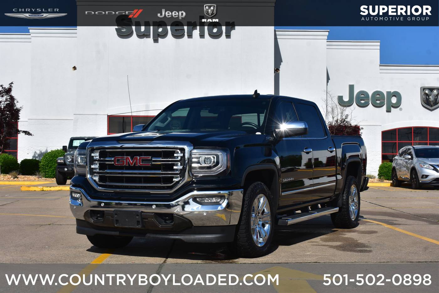 2018 GMC Sierra 1500 SLT — Pickup Truck — 60,720 mi — Conway, AR