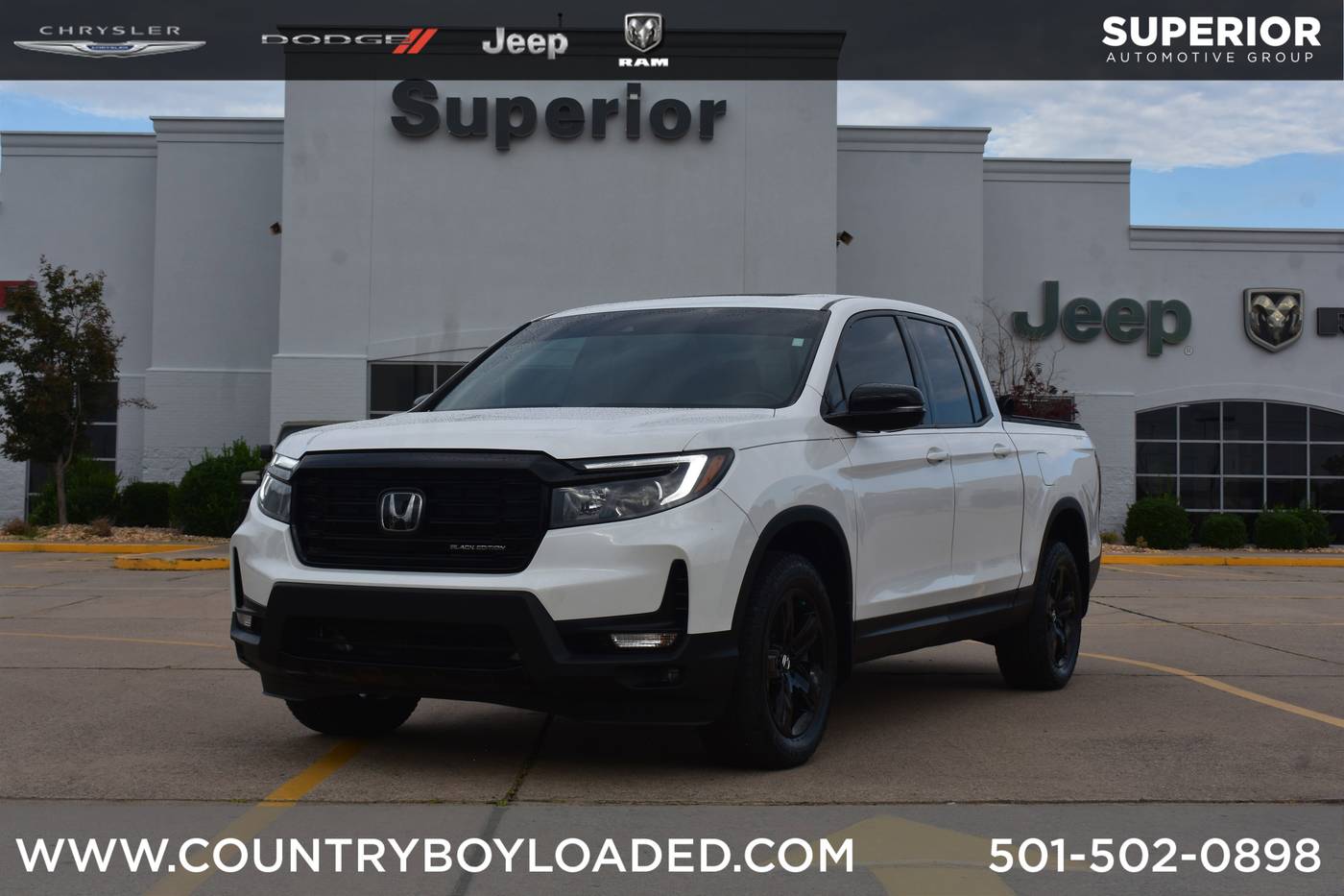 2023 Honda Ridgeline Black Edition — Pickup Truck — 39,107 mi — Conway, AR