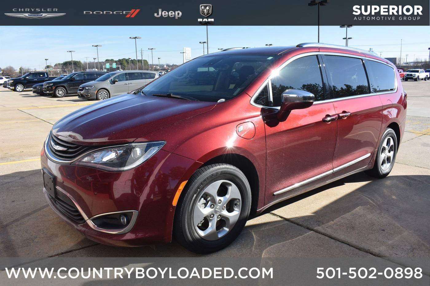 2018 Chrysler Pacifica Hybrid Limited — Minivan — 92,205 mi — Conway, AR