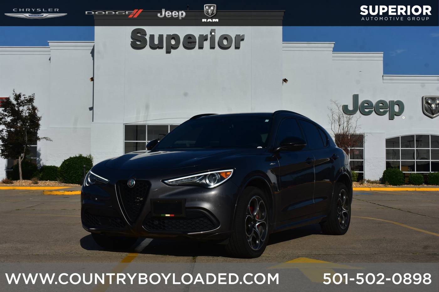 2022 Alfa Romeo Stelvio Veloce — SUV — 47,180 mi — Conway, AR