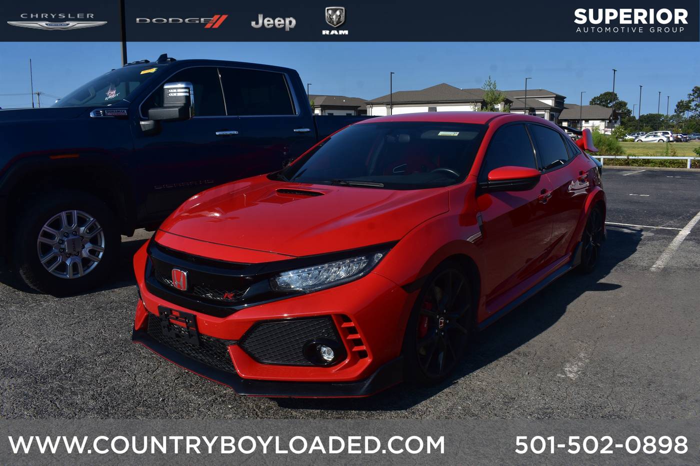 2018 Honda Civic Type R — Hatchback — 63,463 mi — Conway, AR