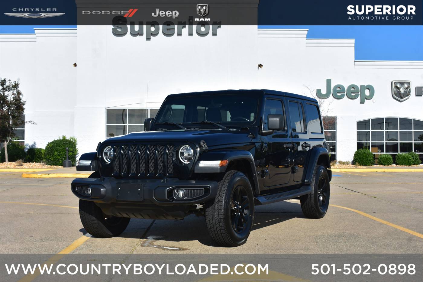 2020 Jeep Wrangler Sahara Altitude — SUV — 94,986 mi — Conway, AR