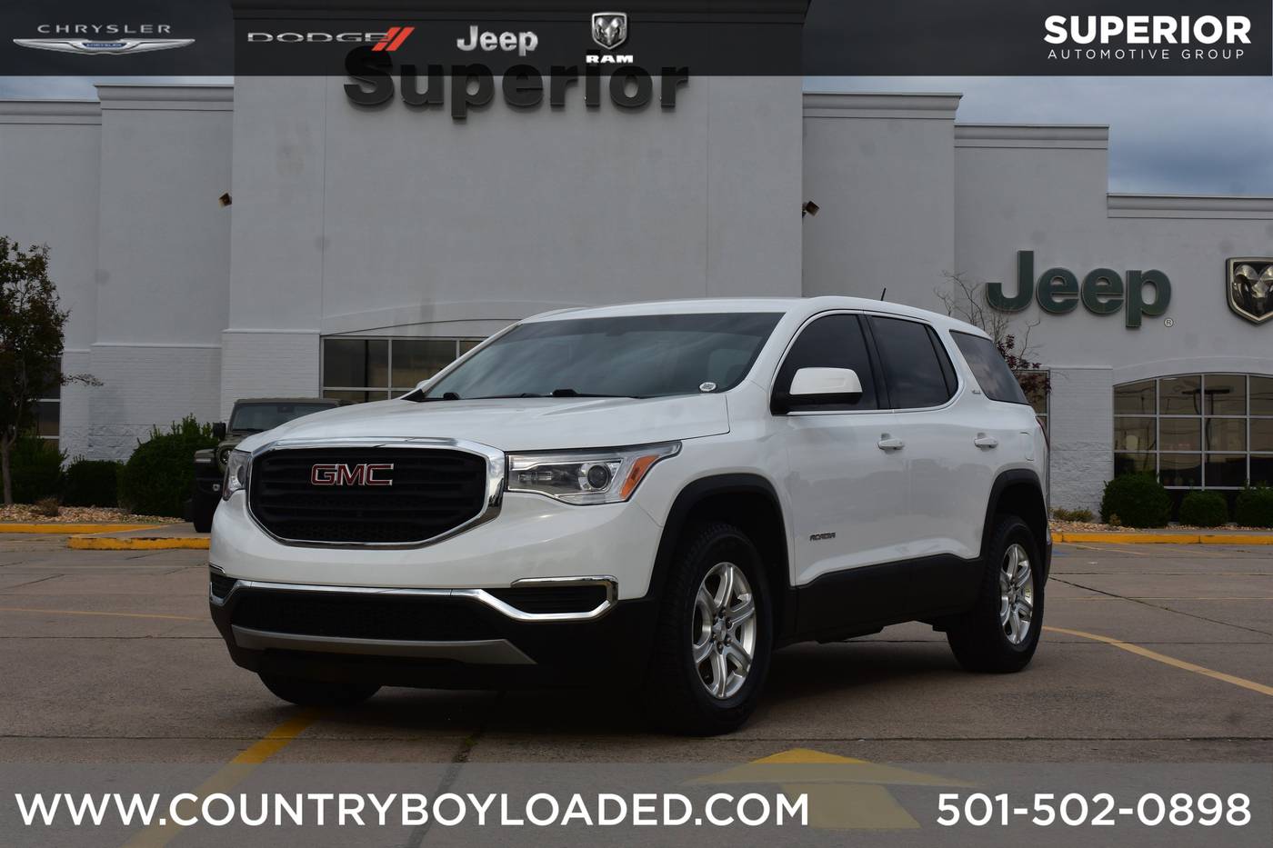 2019 GMC Acadia SLE — SUV — 83,679 mi — Conway, AR