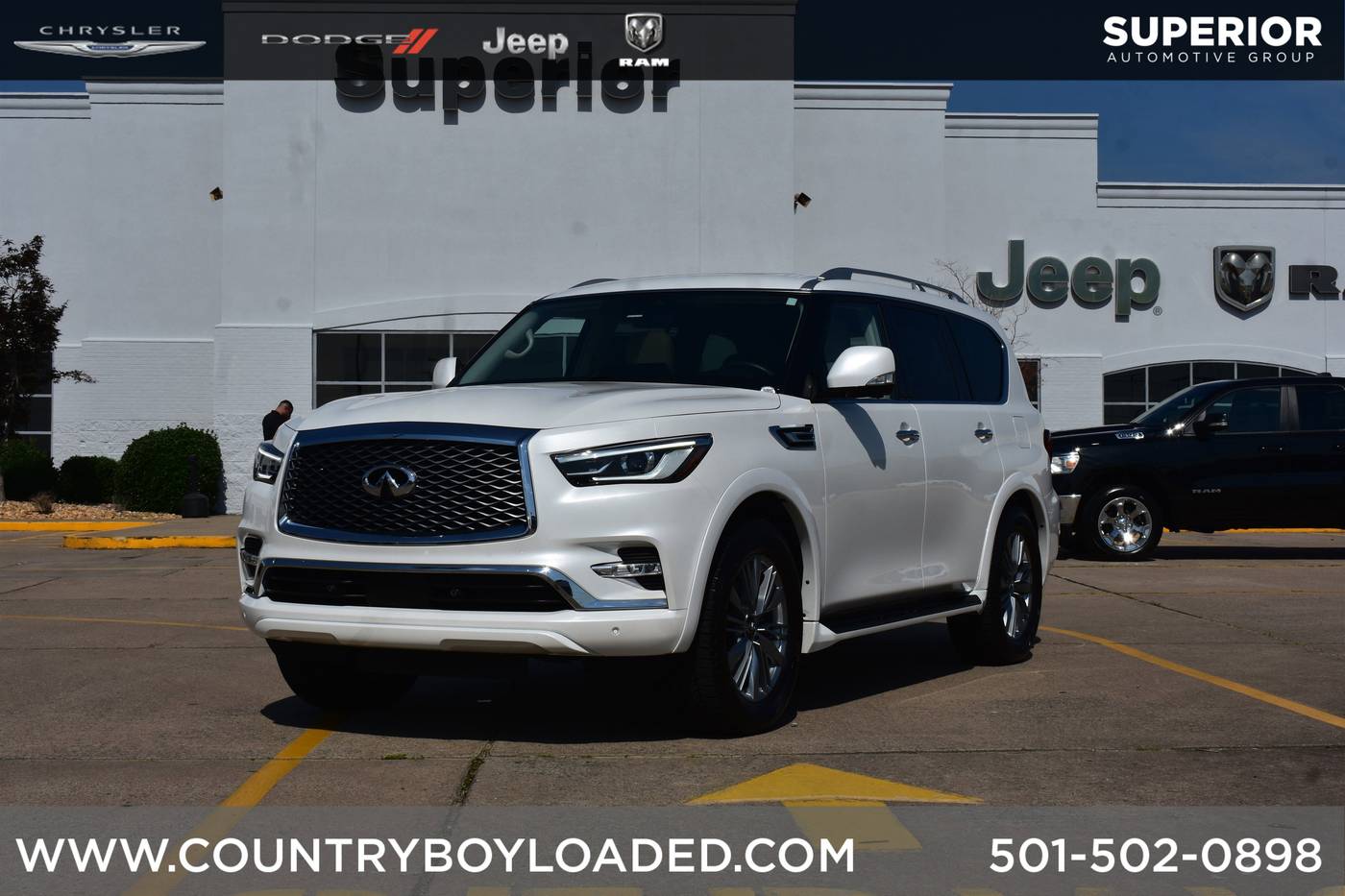 2022 INFINITI QX80 LUXE — SUV — 37,896 mi — Conway, AR