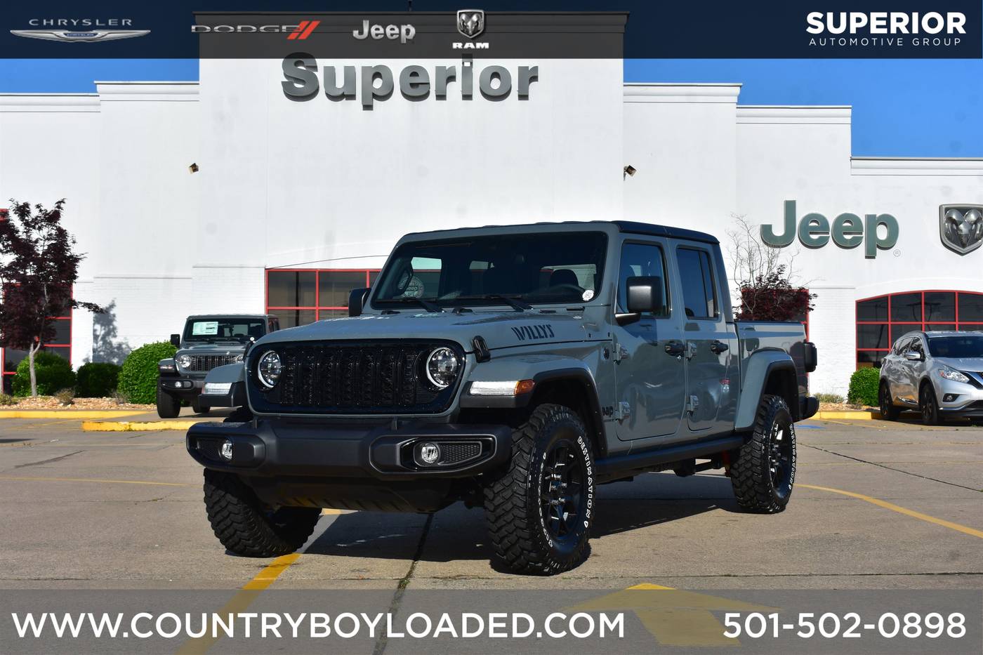 2024 Jeep Gladiator Willys — Pickup Truck — 1,780 mi — Conway, AR