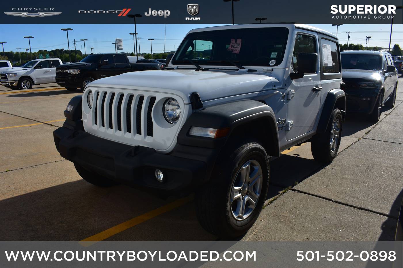 2020 Jeep Wrangler Sport S — SUV — 56,054 mi — Conway, AR
