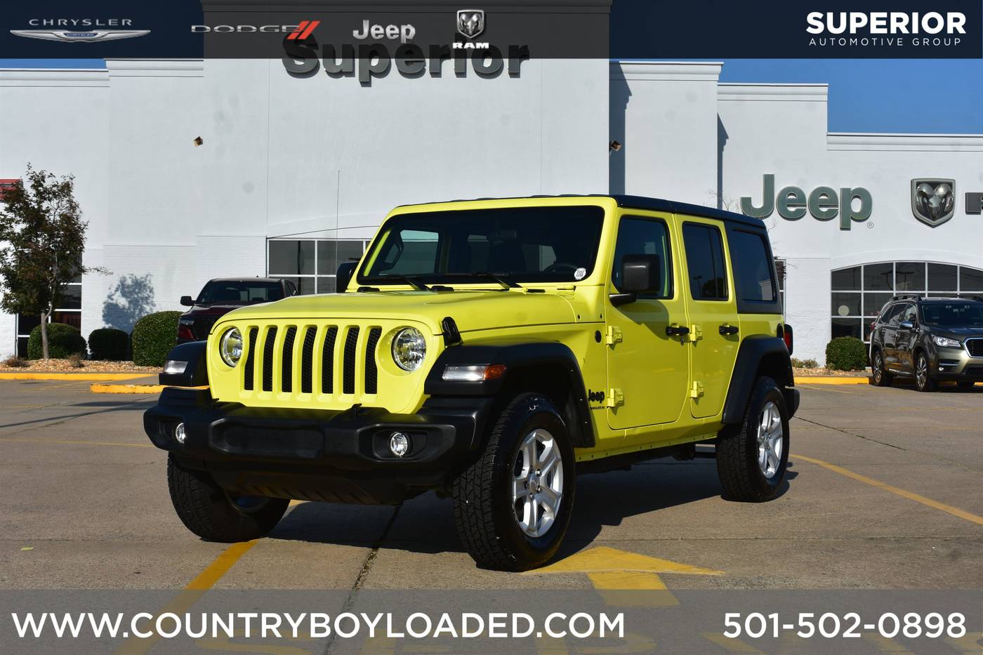 2023 Jeep Wrangler Sport S — SUV — 59,684 mi — Conway, AR