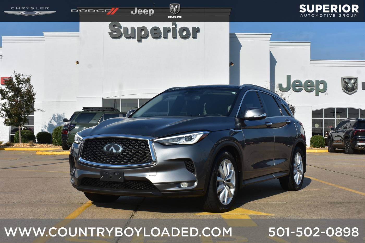 2019 INFINITI QX50 LUXE — SUV — 81,200 mi — Conway, AR