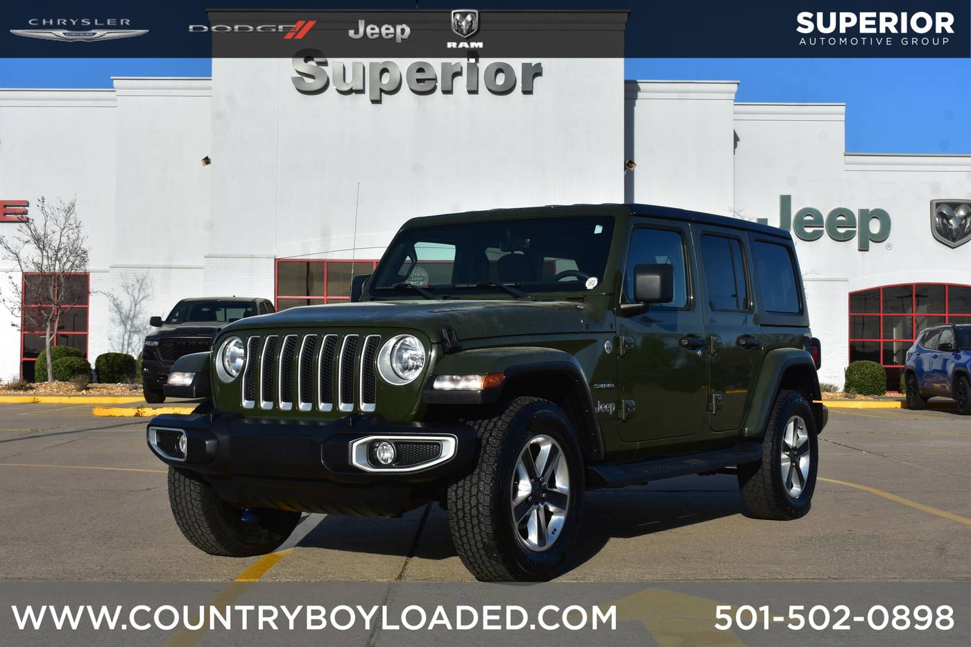 2023 Jeep Wrangler Sahara — SUV — 57,876 mi — Conway, AR