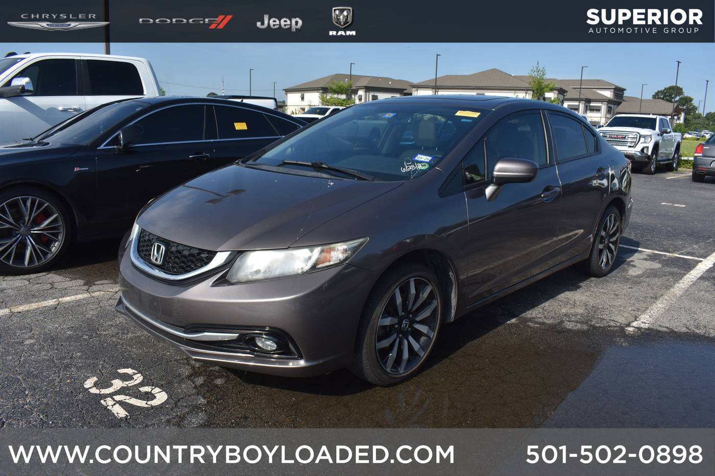 2015 Honda Civic EX-L — Sedan — 140,000 mi — Conway, AR