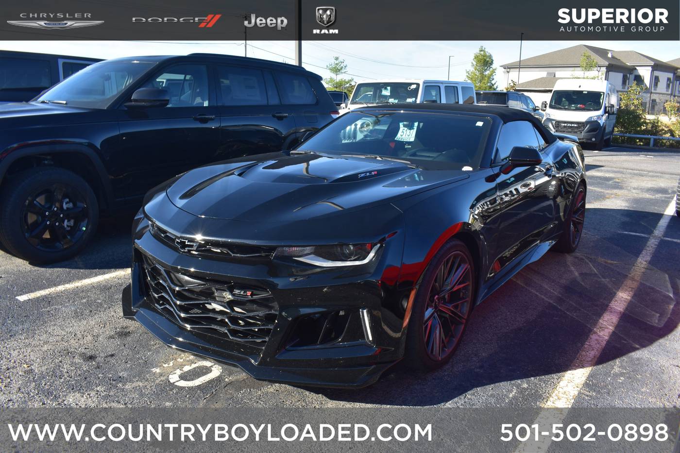 2022 Chevrolet Camaro ZL1 — Convertible — 7,110 mi — Conway, AR