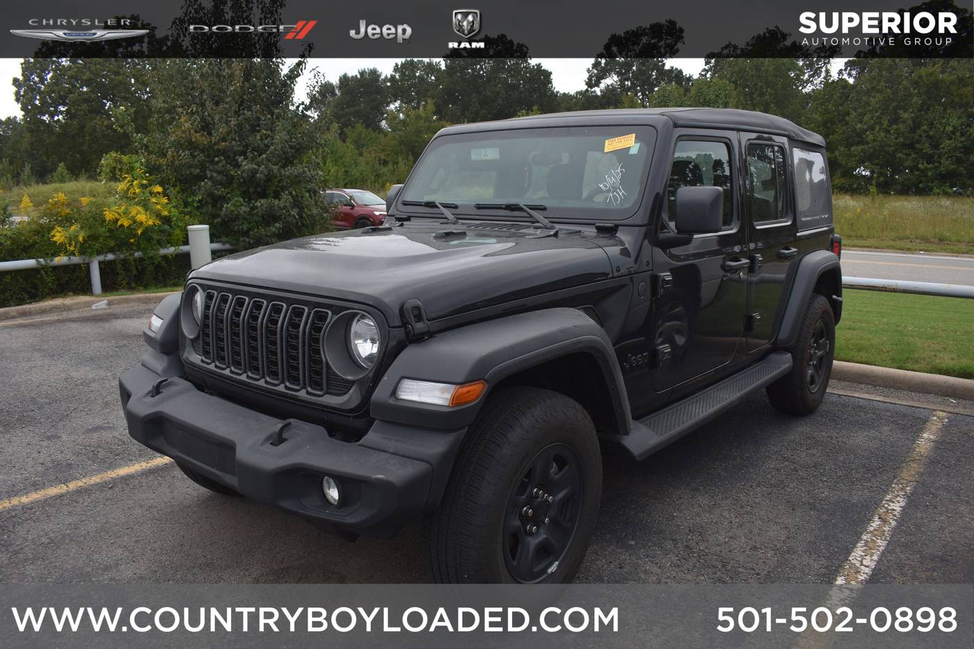 2025 Jeep Wrangler Sport — SUV — 5,106 mi — Conway, AR