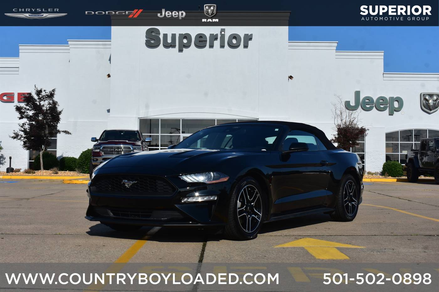2023 Ford Mustang EcoBoost — Convertible — 49,316 mi — Conway, AR