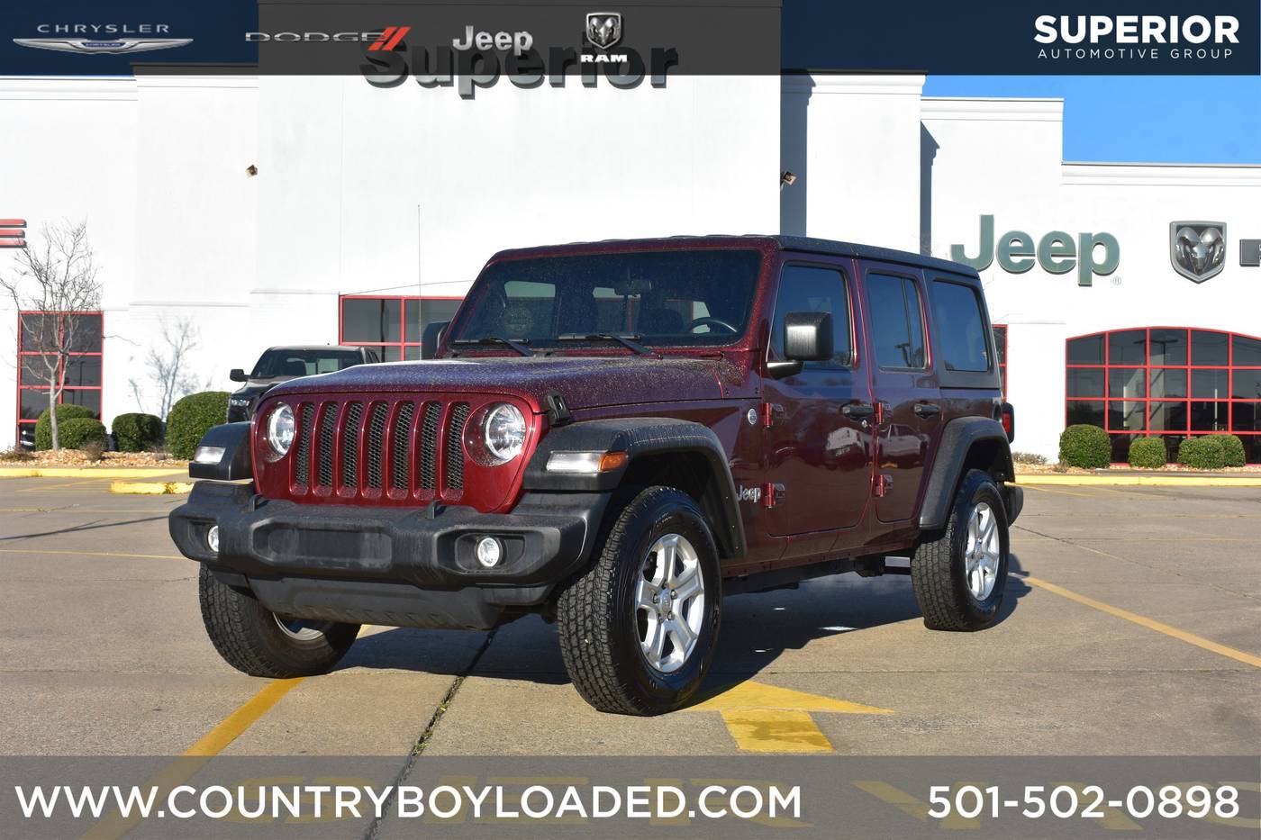 2021 Jeep Wrangler Sport S — SUV — 53,986 mi — Conway, AR