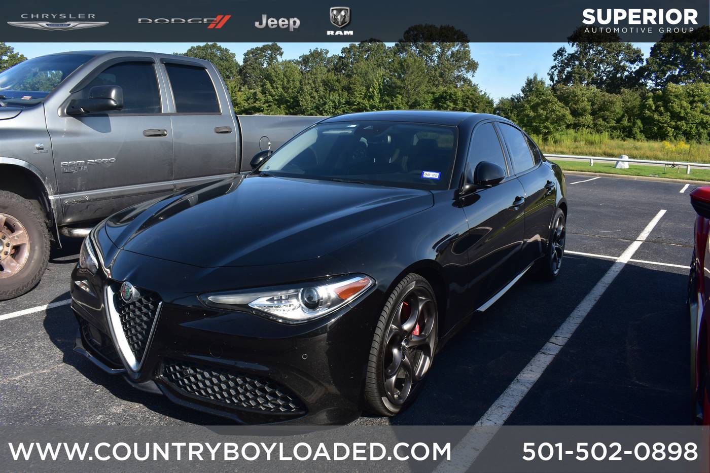 2019 Alfa Romeo Giulia Ti Sport — Sedan — 70,543 mi — Conway, AR