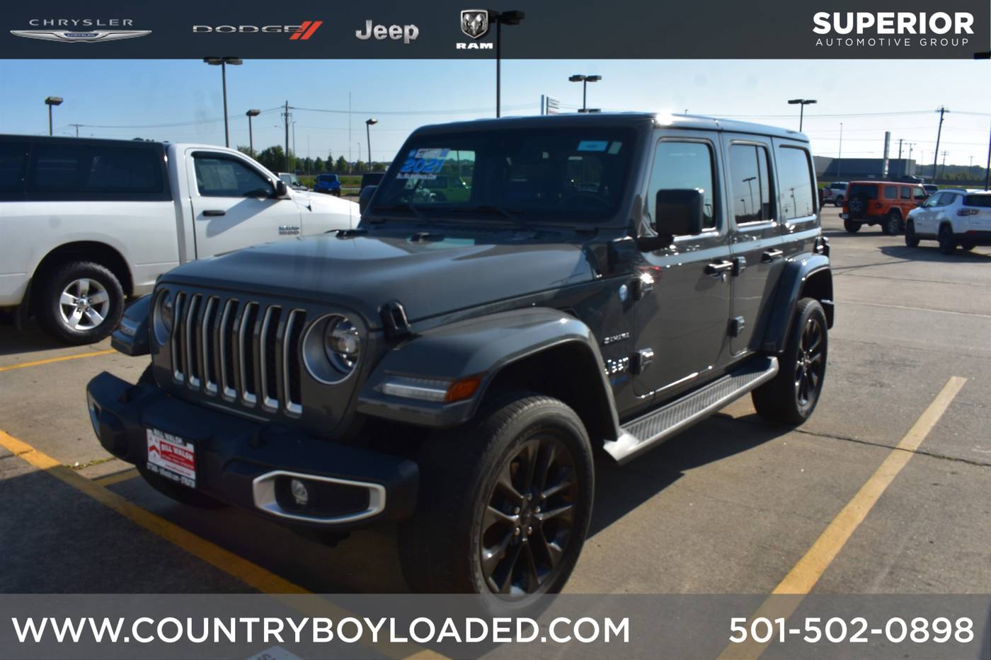 2021 Jeep Wrangler Sahara 4xe — SUV — 75,203 mi — Conway, AR