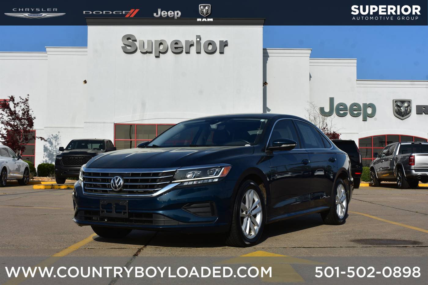 2020 Volkswagen Passat SE — Sedan — 77,017 mi — Conway, AR