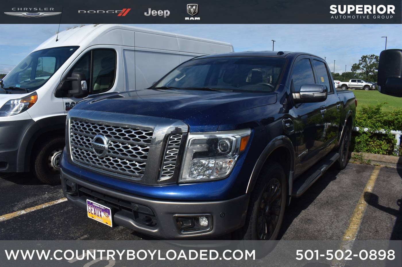 2017 Nissan Titan Platinum Reserve — Pickup Truck — 117,000 mi — Conway, AR