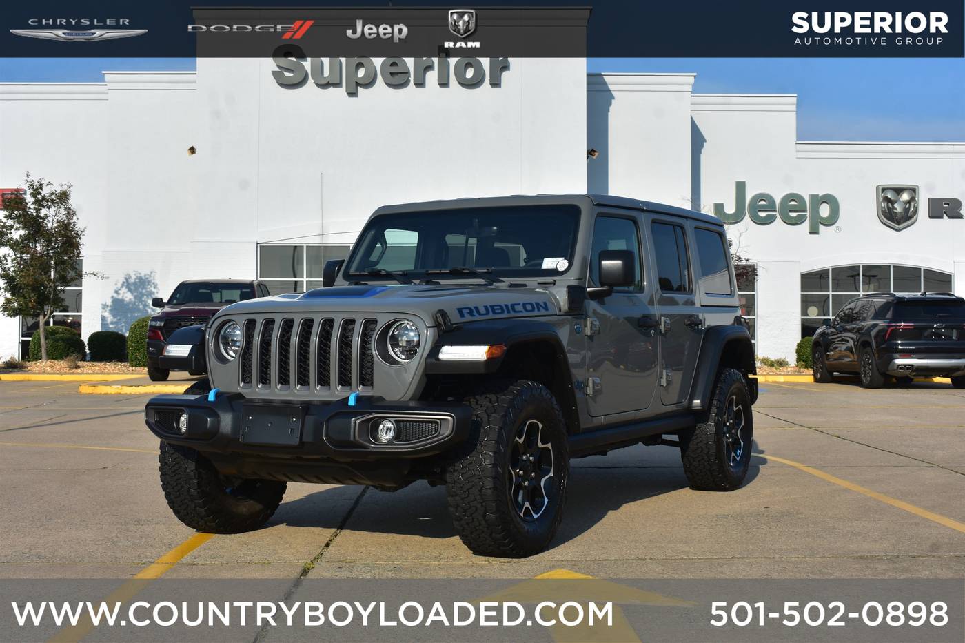 2023 Jeep Wrangler Rubicon 4xe — SUV — 48,097 mi — Conway, AR