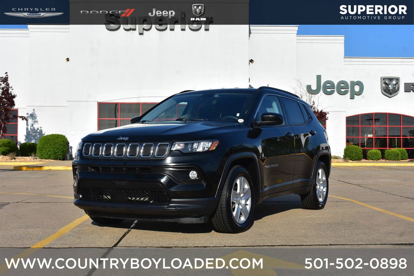 2022 Jeep Compass Latitude — SUV — 66,009 mi — Conway, AR