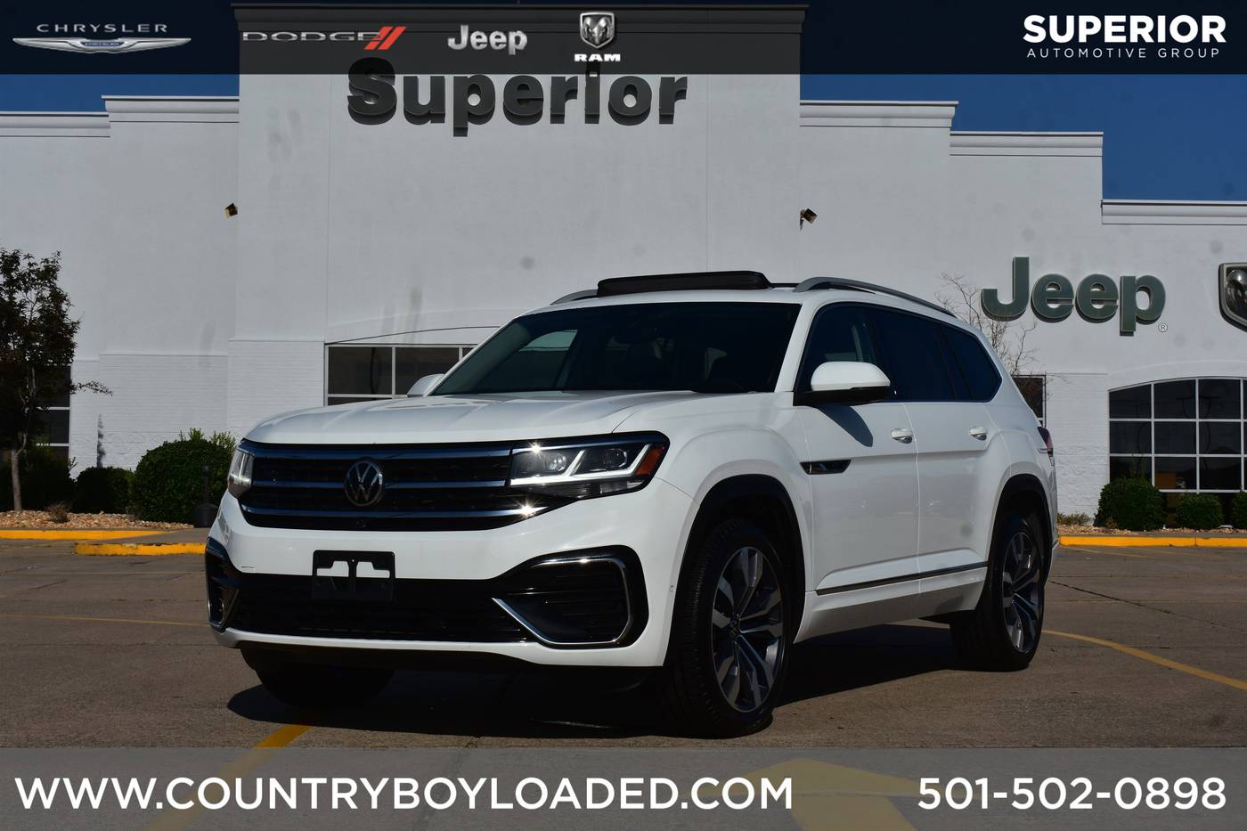 2021 Volkswagen Atlas SEL Premium R-Line — SUV — 50,286 mi — Conway, AR