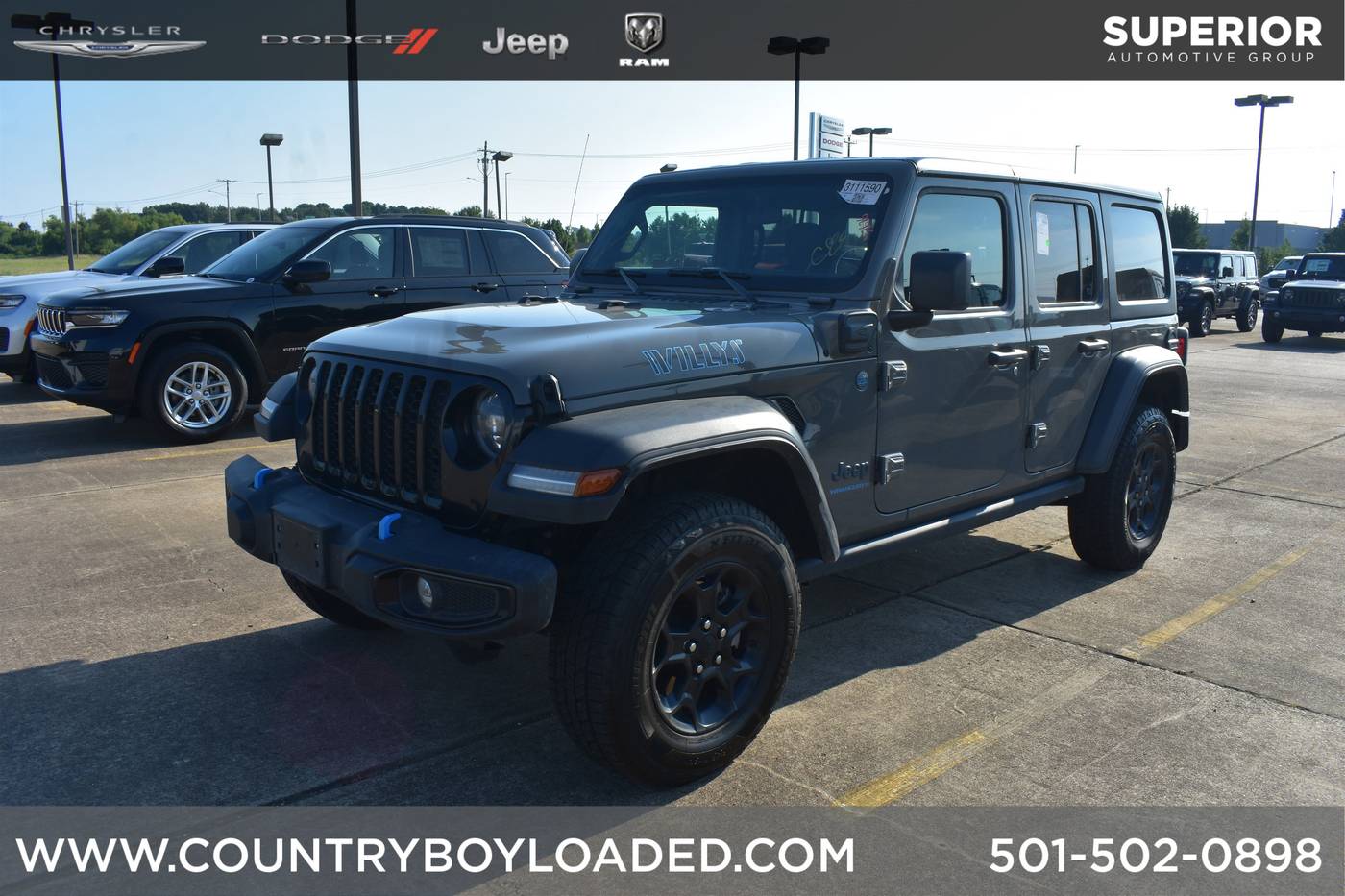 2023 Jeep Wrangler 4xe — SUV — 52,626 mi — Conway, AR