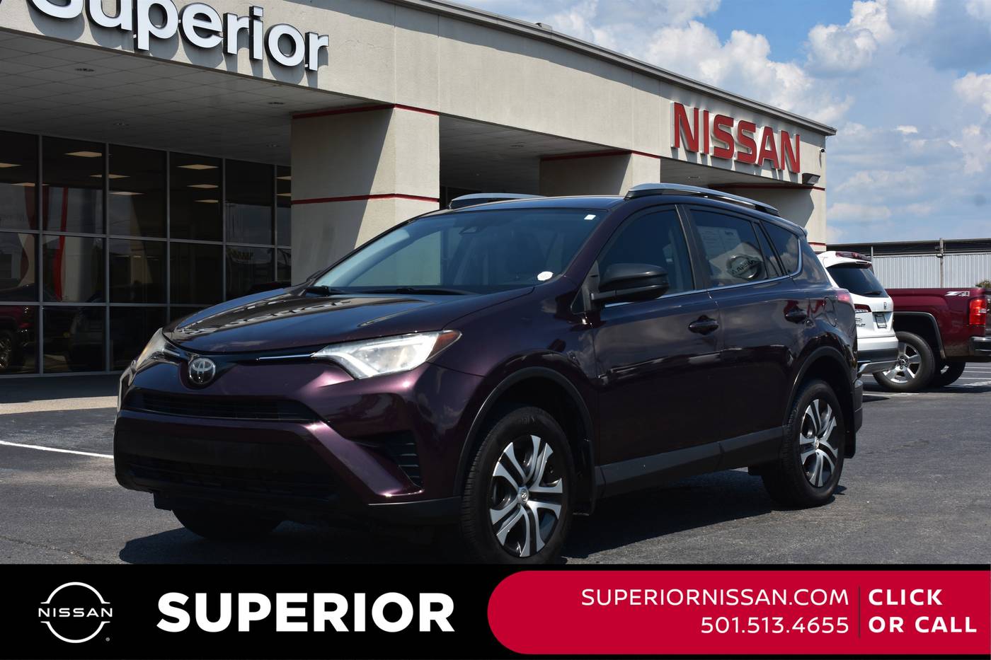 2018 Toyota RAV4 LE — SUV — 106,636 mi — Conway, AR