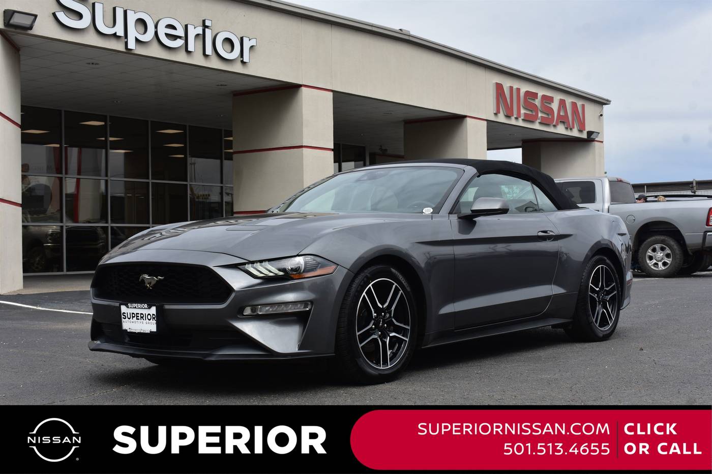 2021 Ford Mustang EcoBoost — Convertible — 48,578 mi — Conway, AR