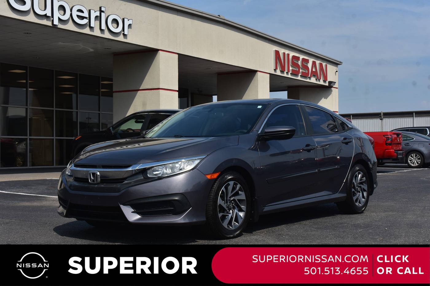 2018 Honda Civic EX — Sedan — 104,136 mi — Conway, AR