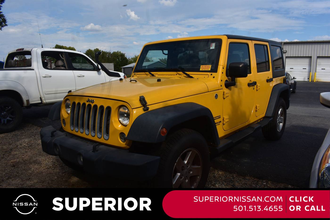 2015 Jeep Wrangler Sport — SUV — 68,621 mi — Conway, AR