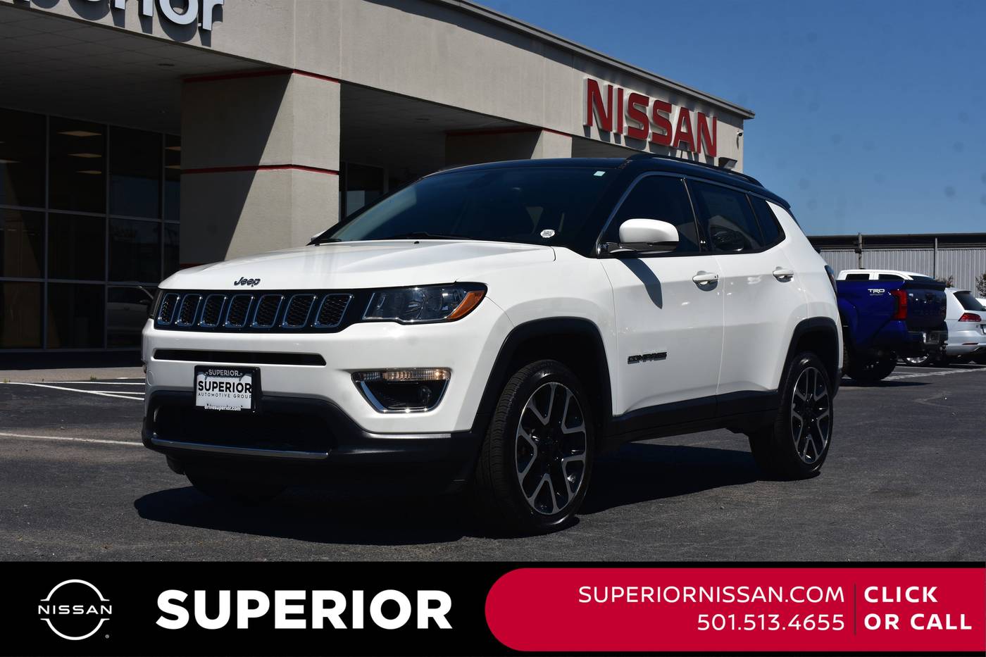 2018 Jeep Compass Limited — SUV — 57,686 mi — Conway, AR
