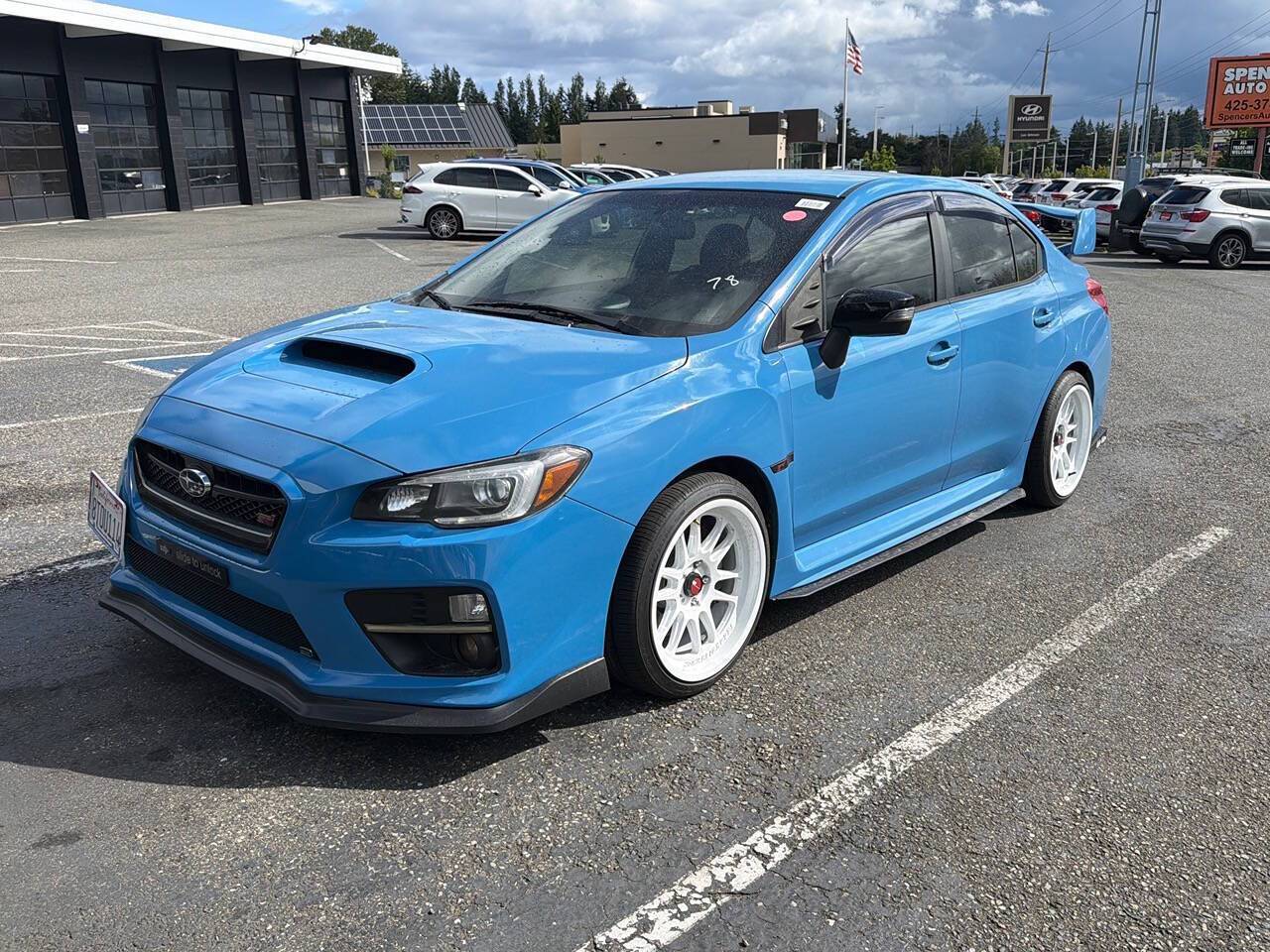 2016 Subaru WRX Series.HyperBlue