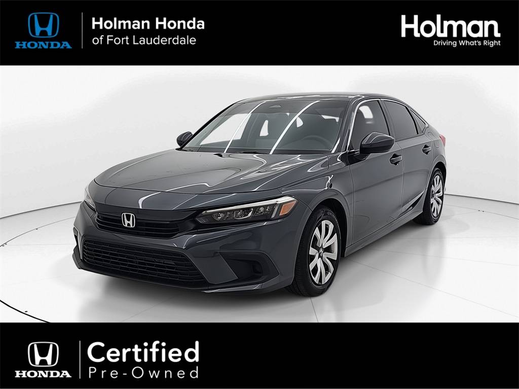 2024 Honda Civic LX — Sedan — 12,115 mi — Fort Lauderdale, FL