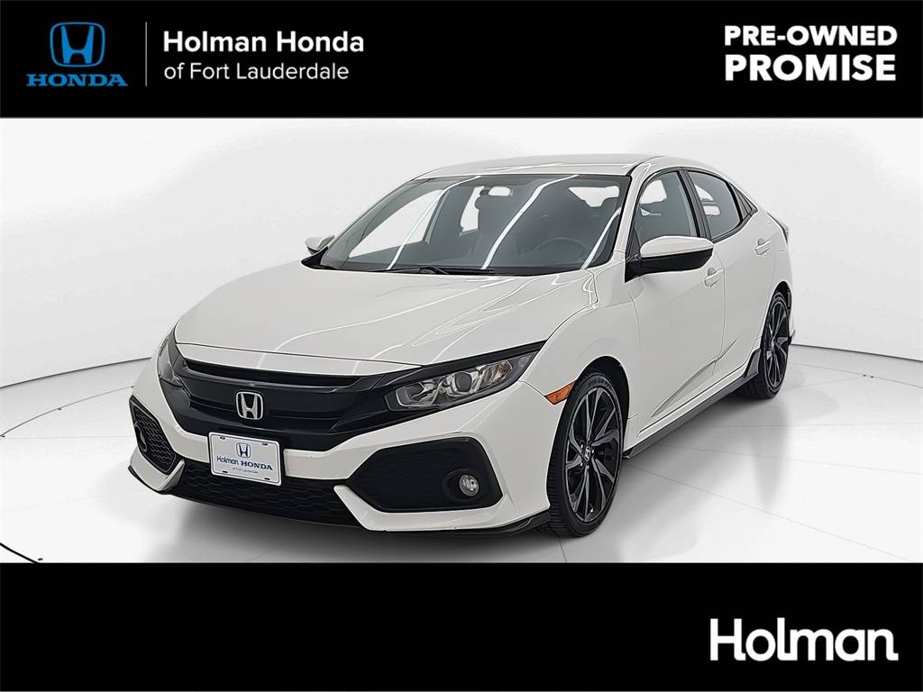 2018 Honda Civic Sport — Hatchback — 93,992 mi — Fort Lauderdale, FL