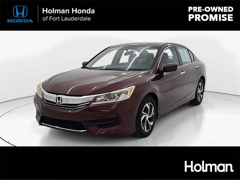 2016 Honda Accord LX — Sedan — 100,193 mi — Fort Lauderdale, FL