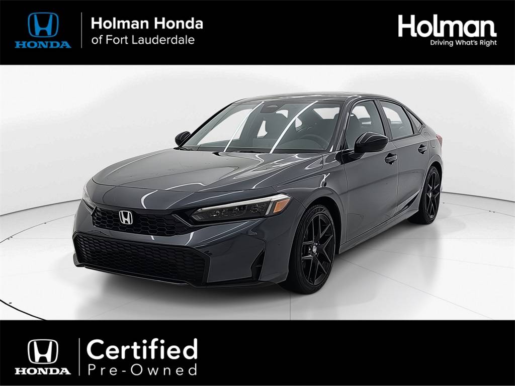 2025 Honda Civic Hybrid Sport — Sedan — 4,048 mi — Fort Lauderdale, FL