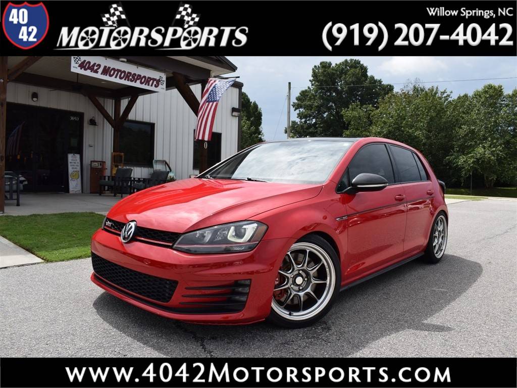 2016 Volkswagen Golf GTI Autobahn — Hatchback — 69,355 mi — Willow Spring, NC