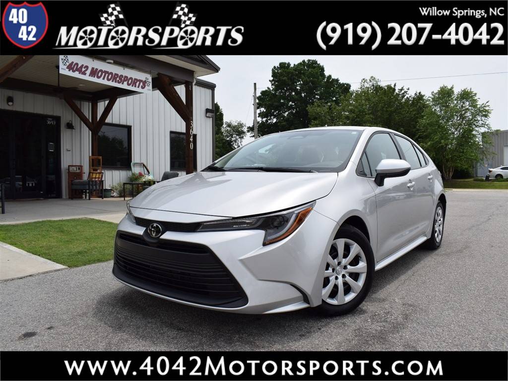 2025 Toyota Corolla LE — Sedan — 2,524 mi — Willow Spring, NC
