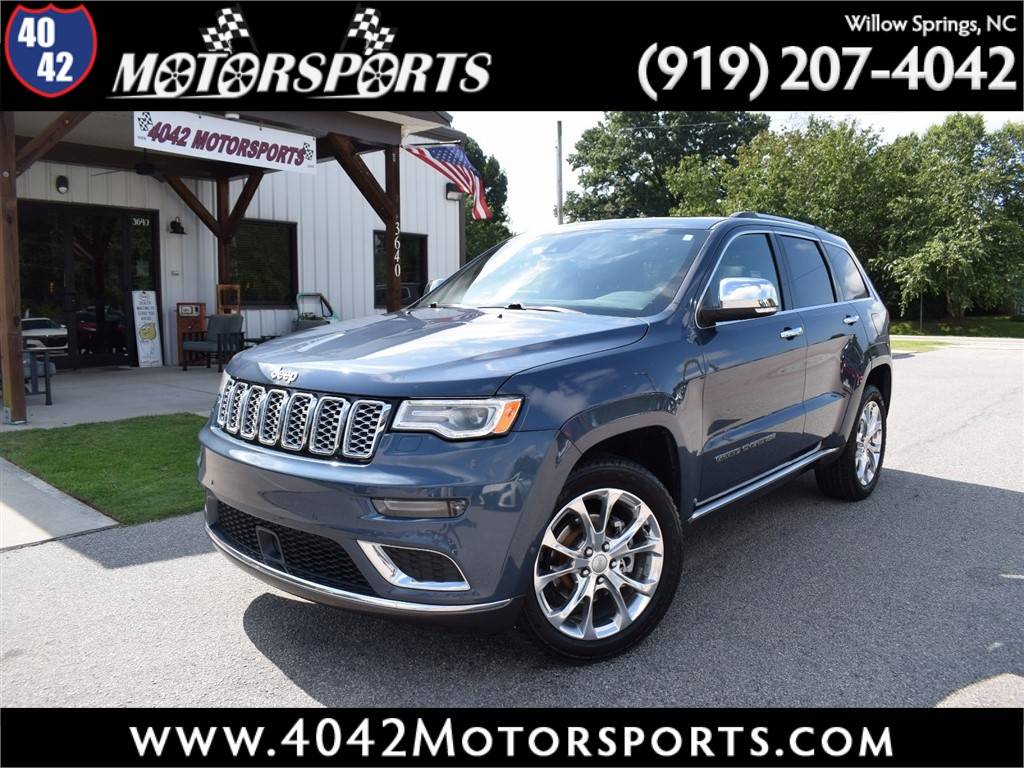 2020 Jeep Grand Cherokee Summit — SUV — 94,813 mi — Willow Spring, NC