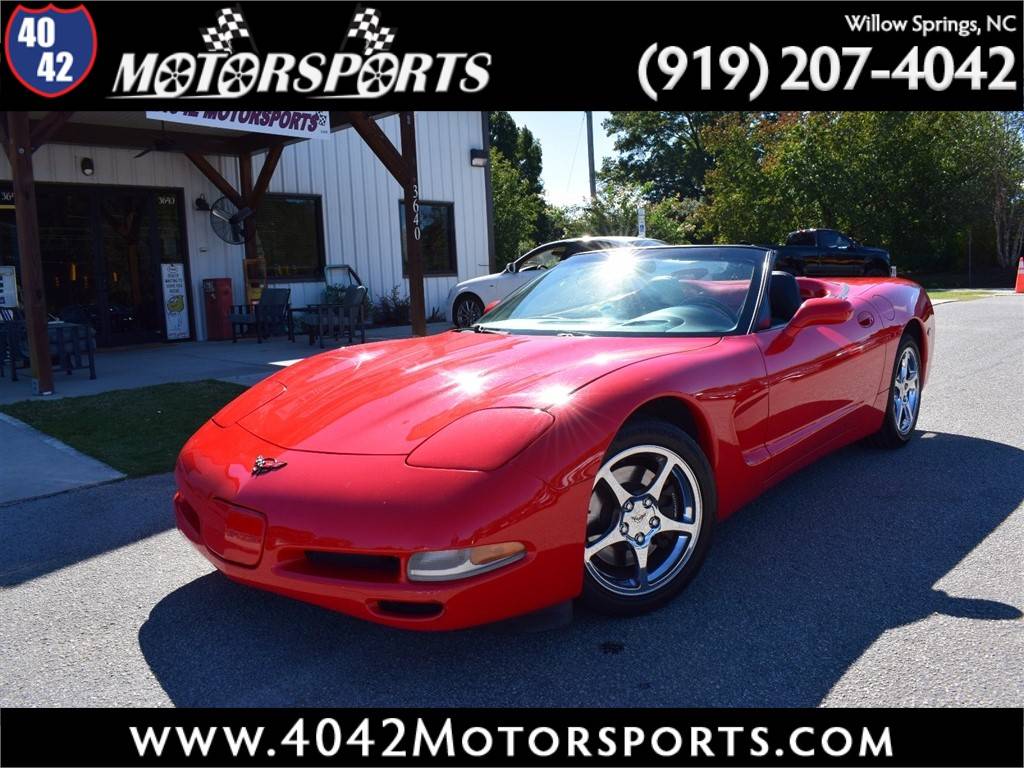 2001 Chevrolet Corvette Base — Convertible — 55,603 mi — Willow Spring, NC